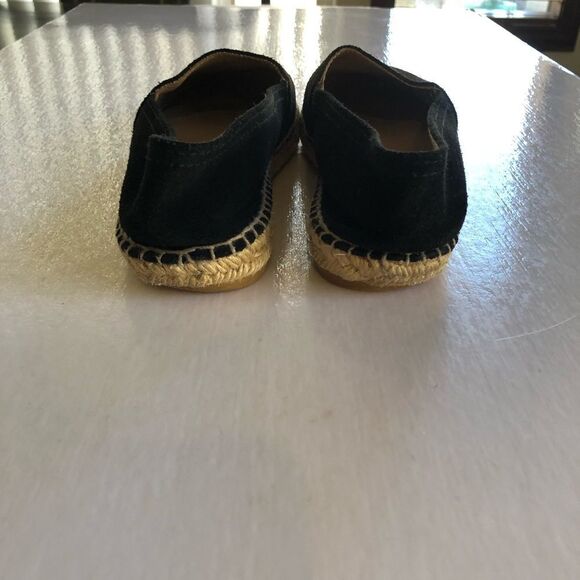 VIGUERA Women’s Black Suede Leather Espadrille 39 - Picture 5 of 6